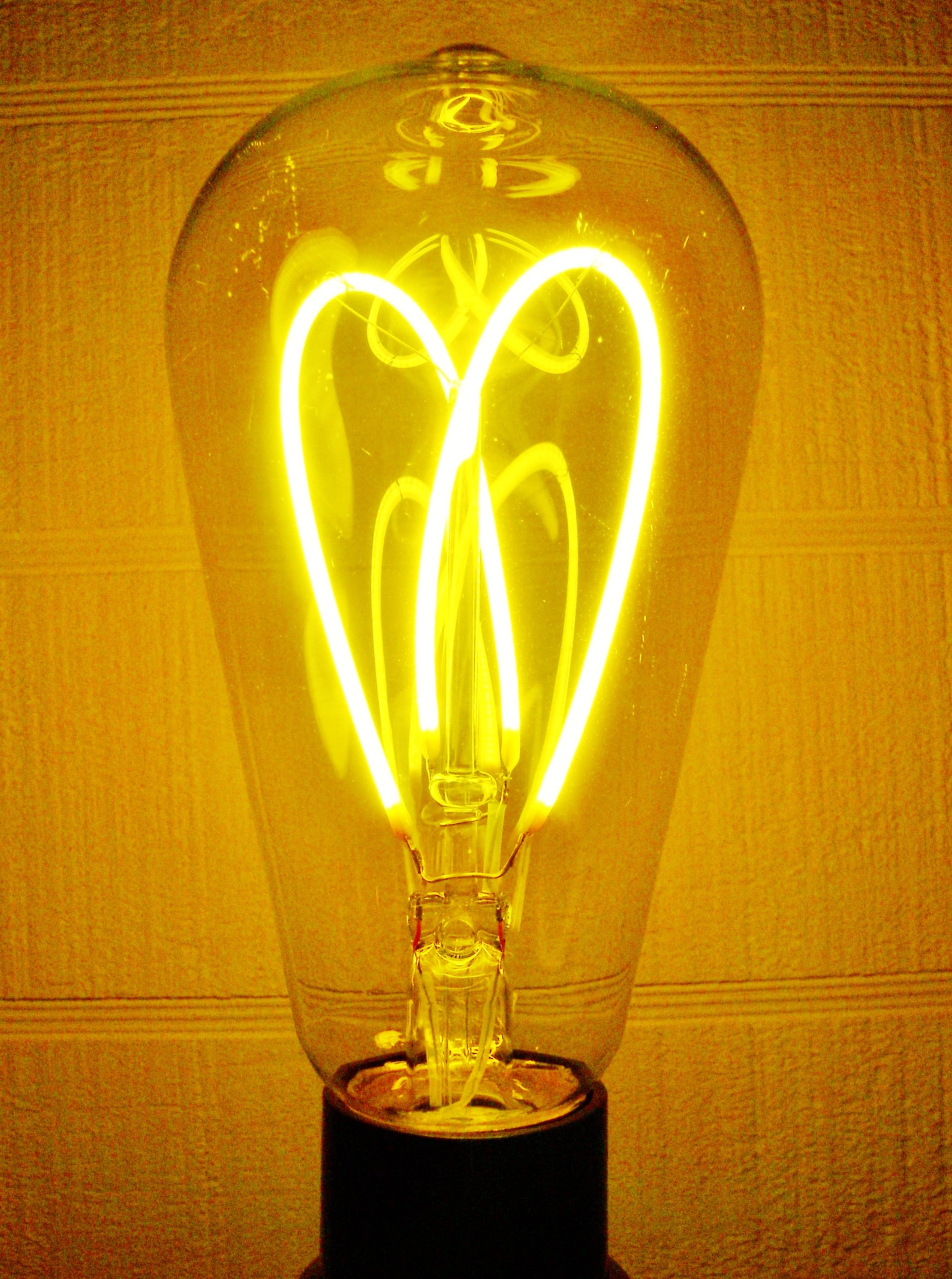 Led Double Loop Light Bulbs - ST64 LED