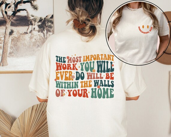 Homeschool Mom Shirt, Homeschool Mama Gifts, Christian Homeschool Sweatshirt, Back To Homeschool, Jesus Praising, Telling Truth View 2
