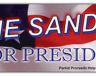 bernie sanders car magnet etsy