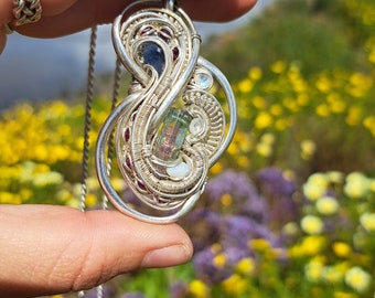 Ophellia~~ Tourmaline, Sapphire,