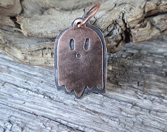 Ghost copper pendant