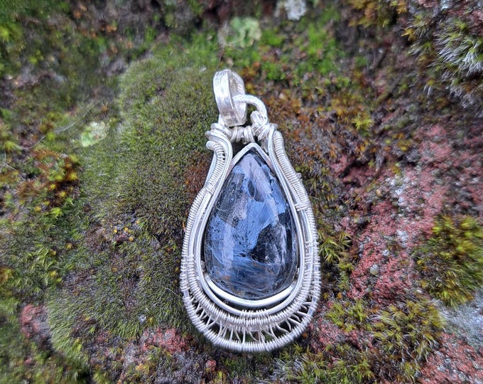 Pietersite  Sterling Silver Wirewrap
