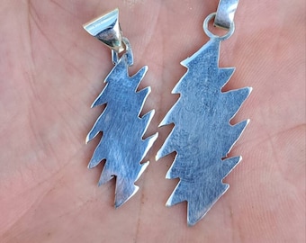 Sterling Silver Bolt Pendant