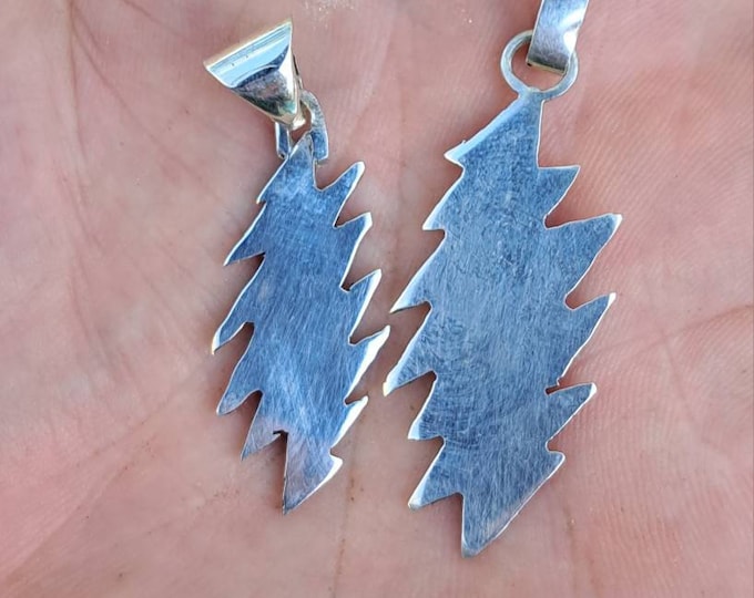 Sterling Silver Bolt Pendant