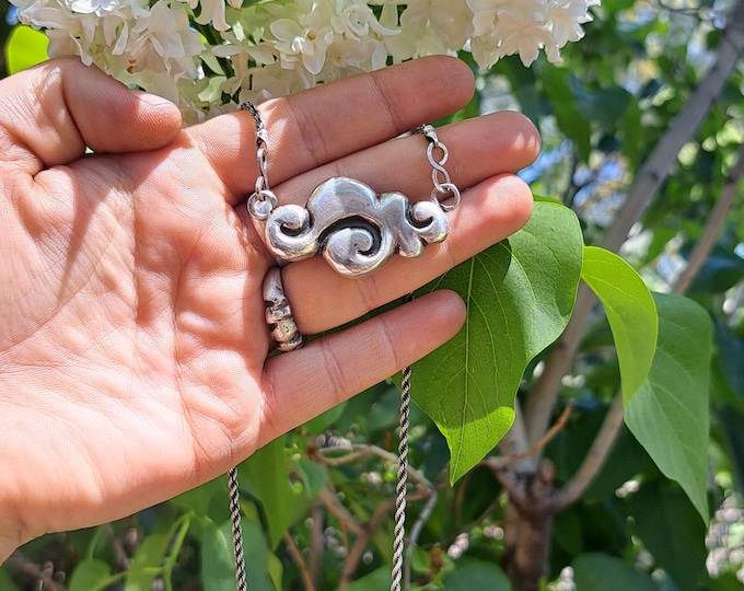 Cloud 9 ~ Sterling silver Pendant