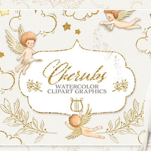 Cherubs Angels Clip Art