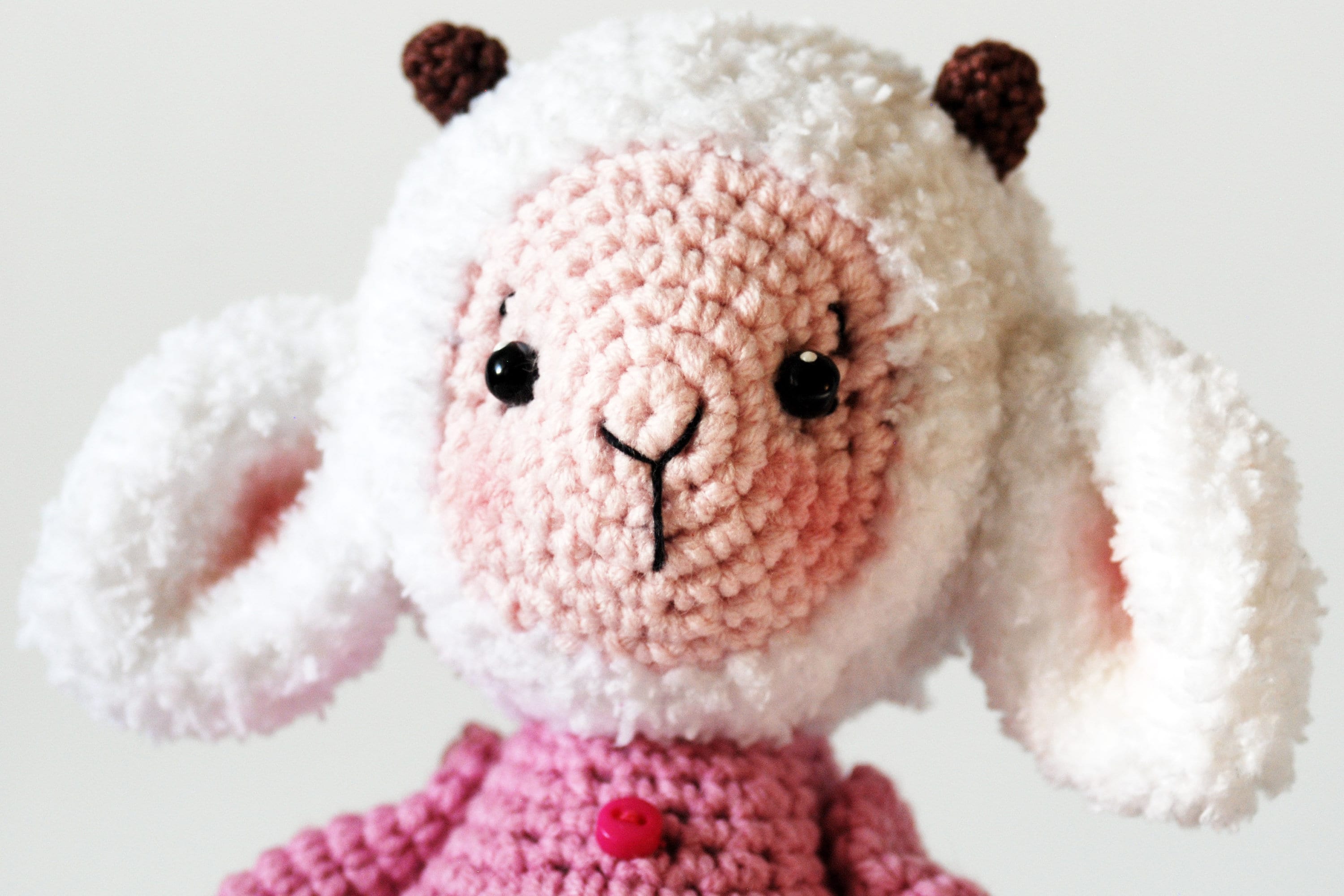 Crochet Sheep Toy Crochet Lamb Toy Photo Prop Toy Lamb Etsy