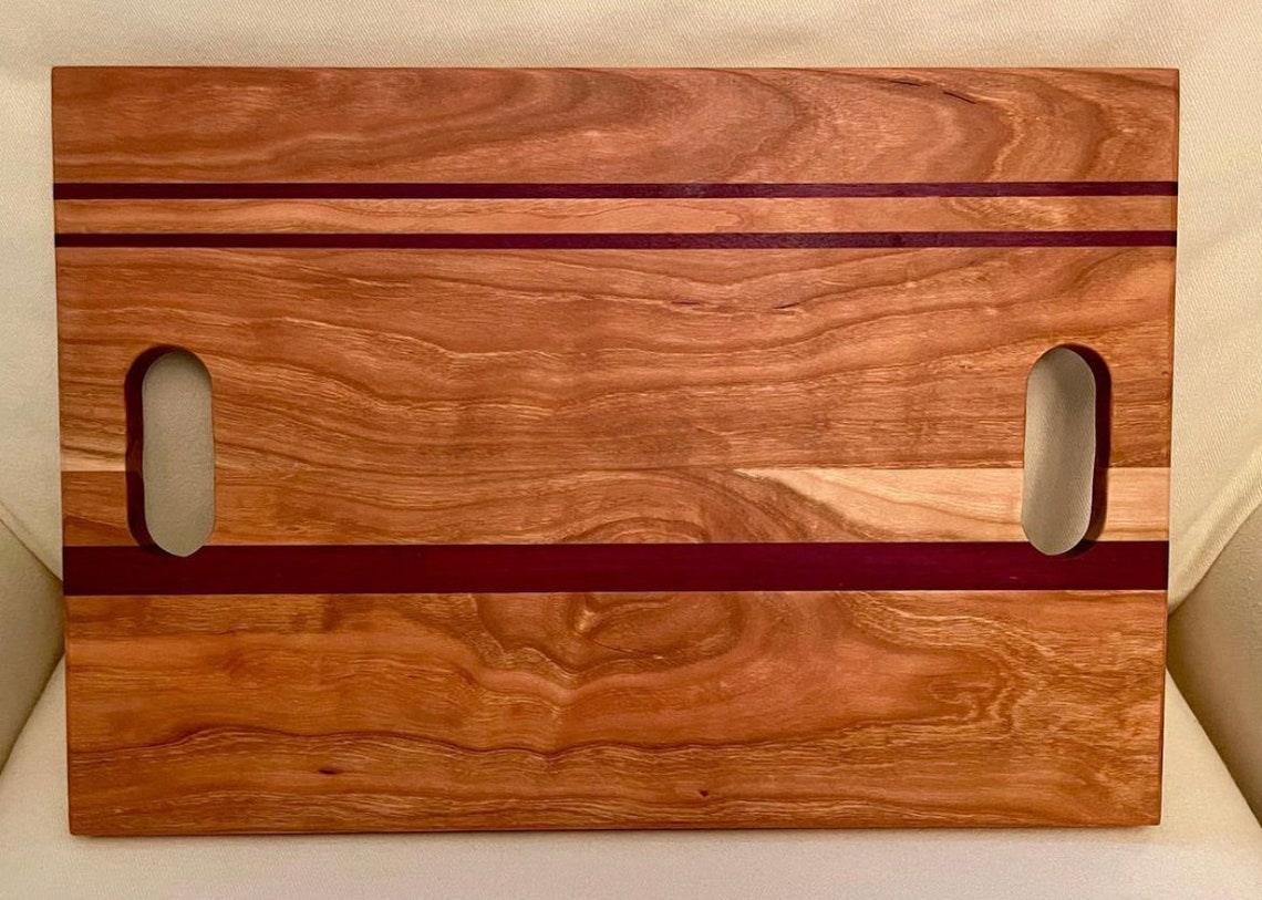 Zebra Wood End Grain Cutting Board Etsy