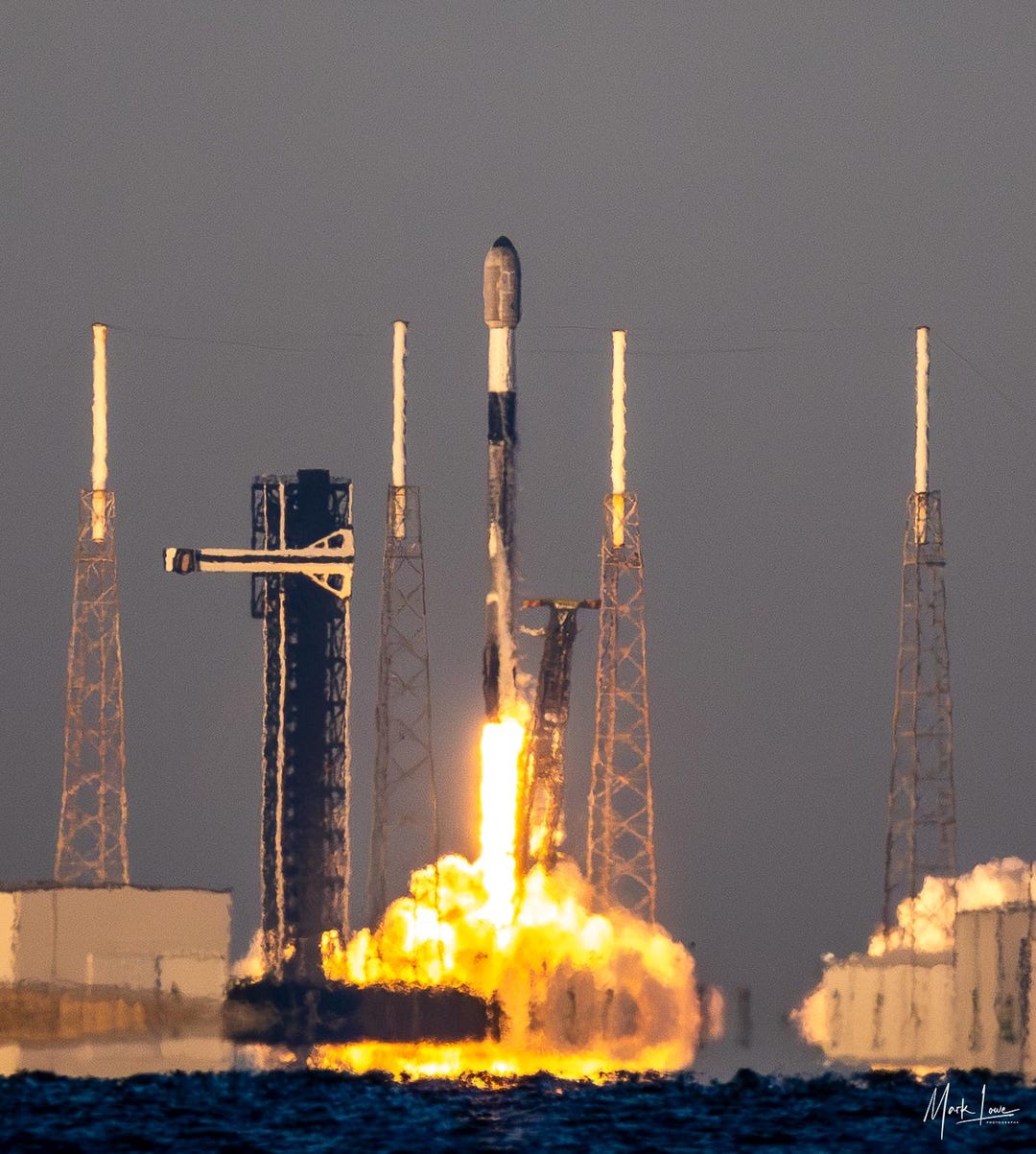 Falcon 9 Liftoff - Spacex - Rocket Launch - Kennedy Space Center - Etsy