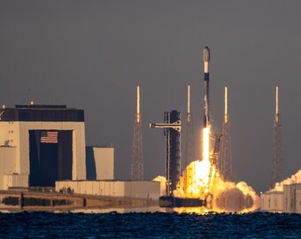 SpaceX Liftoff - Raketenstart