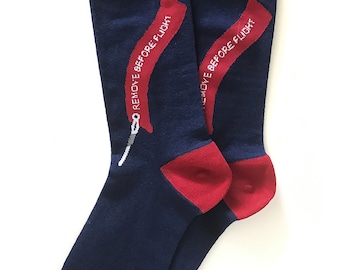 Aviation Socks, Pilot Gift, Remove Before Flight Design