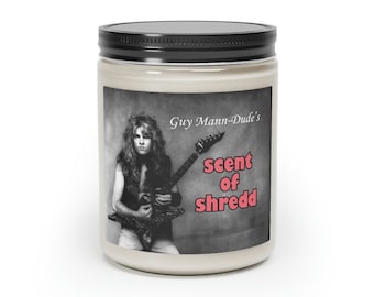 Guy Mann-Dude's "Scent of Shredd" Candle