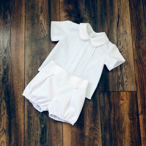 Boys Baptism Outfit Etsy