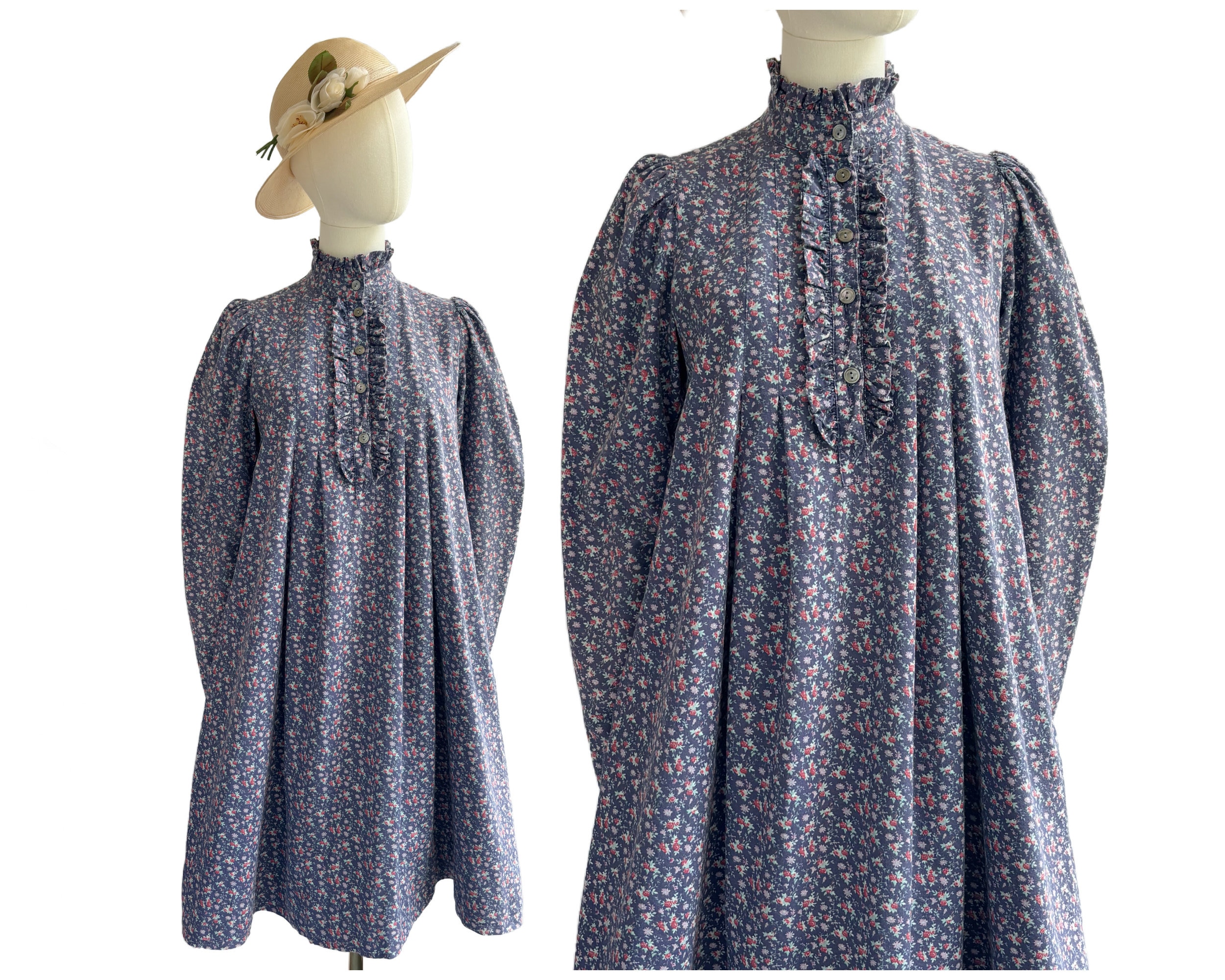 【完売品】サンサカエプチ　Laura smocked dress AUGUST SKY Mixed Print Smocked Tiered Midi Dress | Nordstromrack