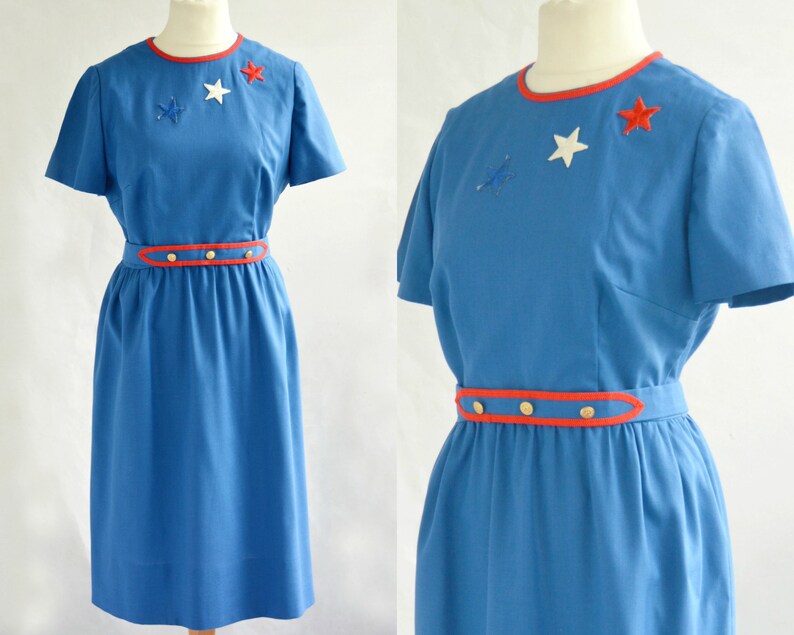 red white and blue dress uk