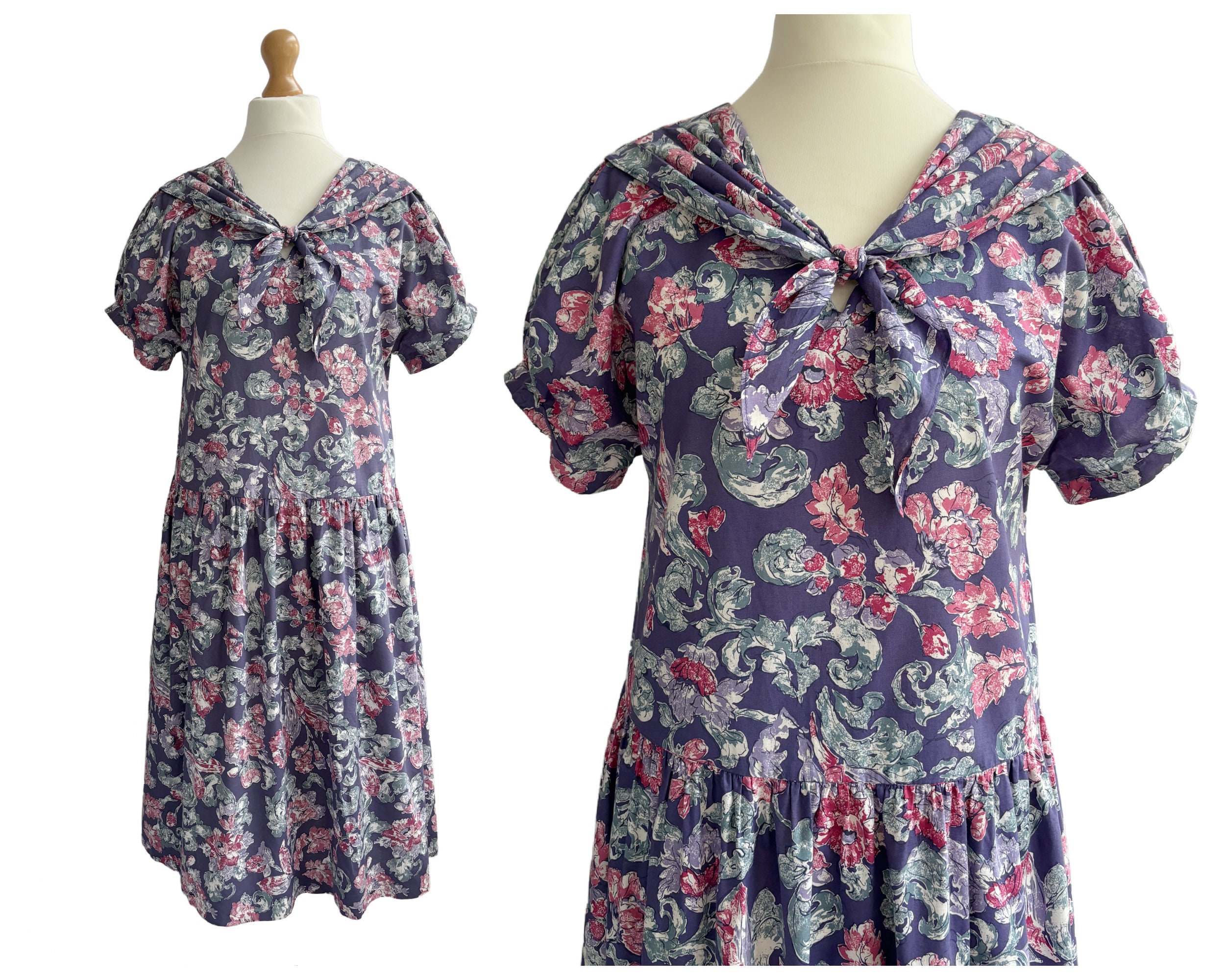 〈 LAURA ASHLEY 〉 Floral Pattern Dress Vintage Laura Ashley Floral Dress | XS-M – Very Breezy