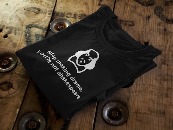 Shakespeare Drama Organic Cotton Unisex T-Shirt