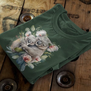 Mama Koala Shirt Cute Koala Bear Gift Shirt Funny Mommy Family Tee Women&#39;s TShirt Gift For Mother Cotton Unisex T-Shirt | Adult, Kids Sizing
