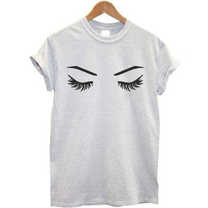 EYELASHES Certified Organic Cotton Ethical Unisex T-Shirt AdultKid image 6