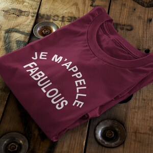 JE M&#39;APPELLE FABULOUS || Certified Organic Cotton || Ethical Unisex T-Shirt || Adult+Kid