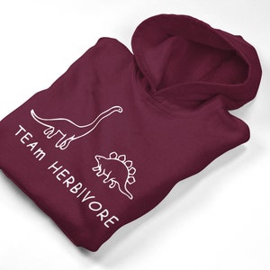 Team Herbivore Vegan Inspiriertes Unisex Hoodie Top