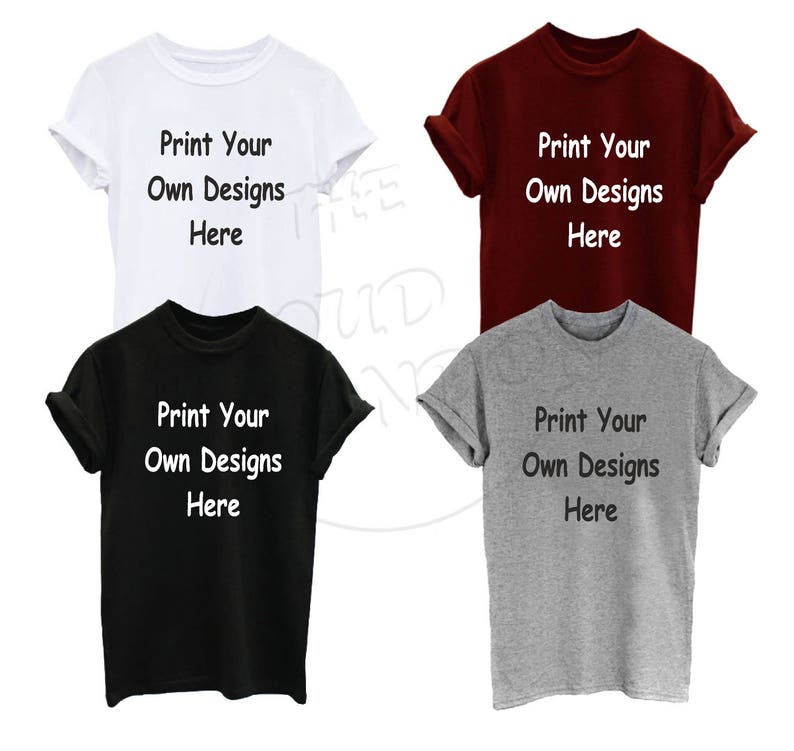 print your own t shirt