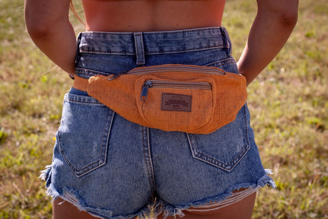Mustard Yellow Bum Bag Hemp Sustainable Vegan Line Etsy UK