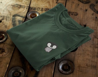 Cute Penguin || Unisex Tshirt Top || Pocket Side Print || Adults & Kids Sizes