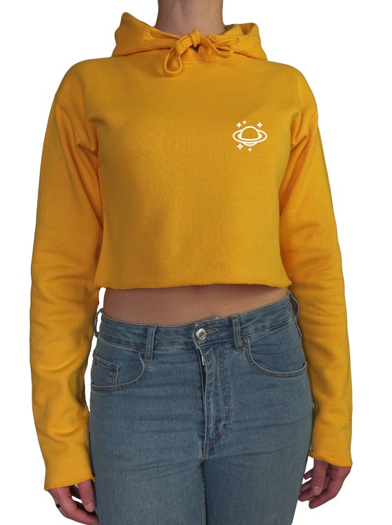 yellow saturn hoodie