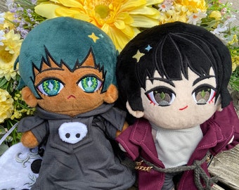 ffxiv final fantasy 14 collectible plush doll - fandaniel and hermes