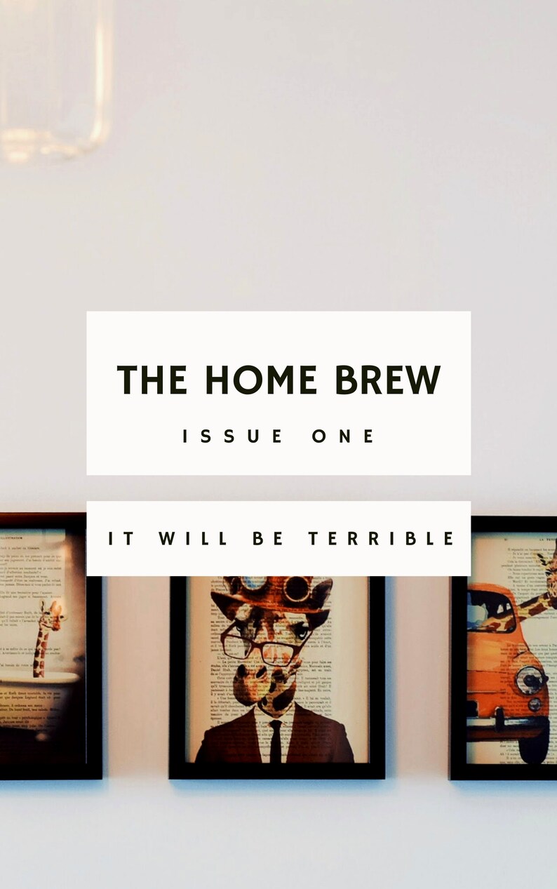 THB Zine Issue One: It Will Be Terrible... DIGITAL image 1