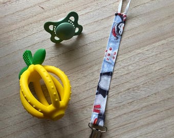 Handmade Christmas Pacifier Clips