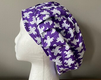 Ghost Bouffant Scrub Hat