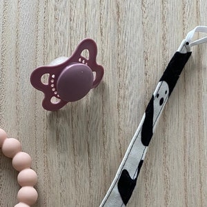 Ghost Pacifier Clips