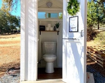 Outhouse Plans 4x6 - PDF Download