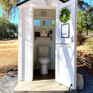 Outhouse Plans 4x6 - PDF Download