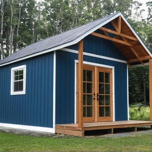Cabin Plans 12x20 - PDF Download