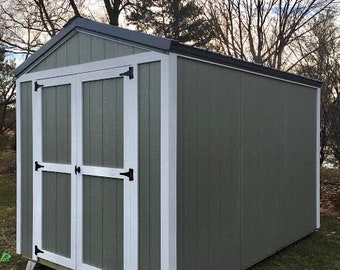 Shed Plans 8x12 - Storage Shed Plans - PDF Download