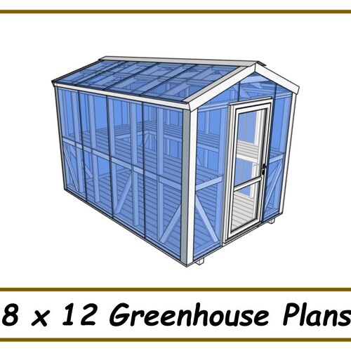 Shed Plans 10x12 Garden Shed Plans PDF Download Etsy