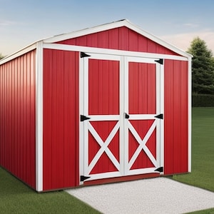 Shed Plans 10x16 - Garden Shed Plans - PDF Download
