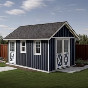 Shed Plans 10x16 - Storage Shed Plans - PDF Download