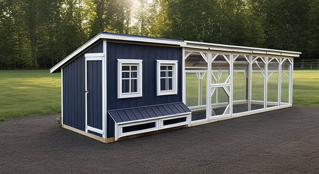 Chicken Coop Plans 8x32 PDF Download - Etsy