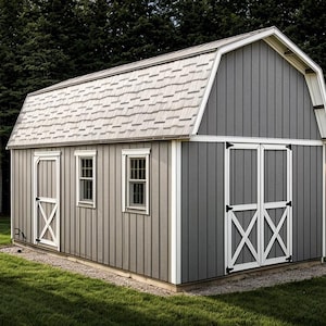 Barn Shed Plans 12x20 - PDF Download