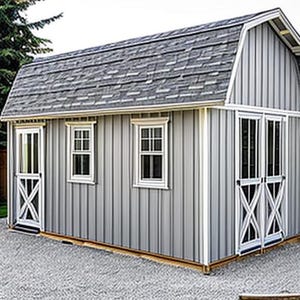 Barn Shed Plans 10x16 - PDF Download