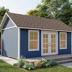 She Shed Plans 12x20 - PDF Download
