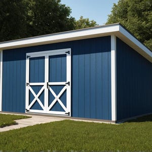 Lean-To Plans 10x16 Plans - PDF Download