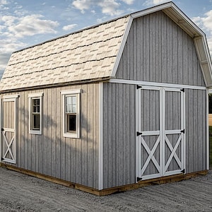 Barn Shed Plans 12x16 - PDF Download