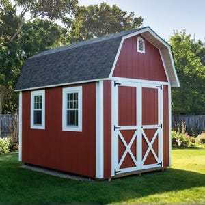 Barn Shed Plans 8x12 - PDF Download