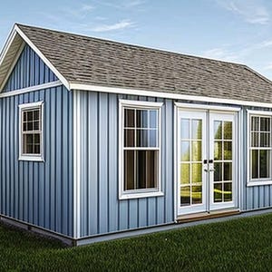 She Shed Plans 10x20 - PDF Download