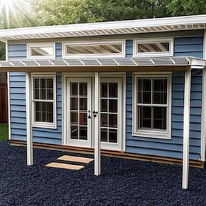 Guest House Plans 12x20 - Instant PDF Download